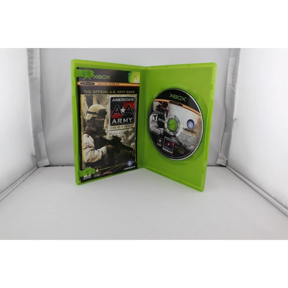 America's Army: Rise of a Soldier (Microsoft Xbox, 2005) CIB Complete‎ Tested